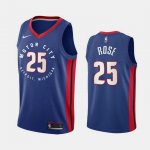 Maillot de Basket #25 Rose Pistons Motor City Edition